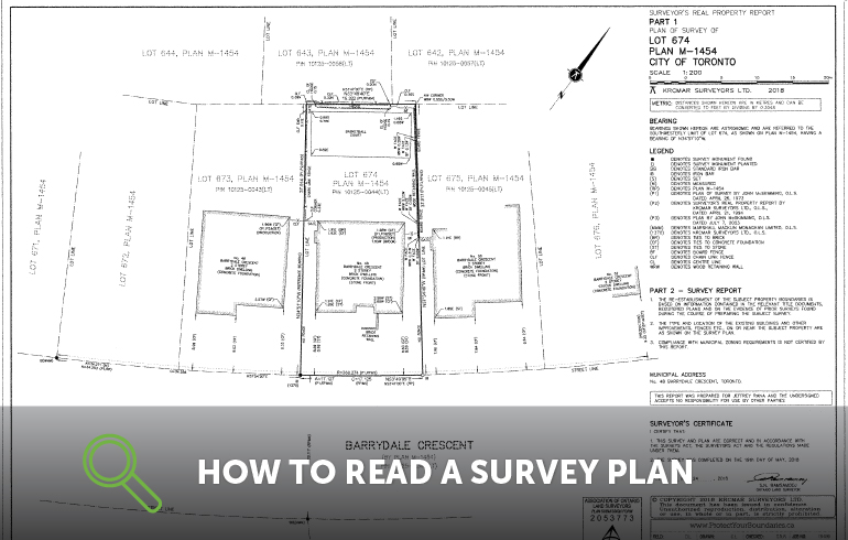 How To Read A Survey Plan