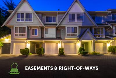 Easements And Right-Of-Ways